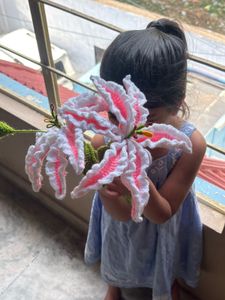 Handmade Crochet Flower Toy