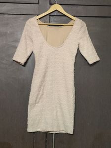Nude Beige Bodycon Dress