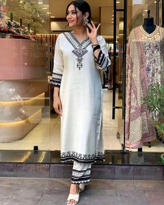Party wear outfit made from Maslin fabric