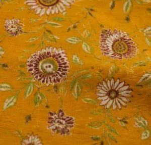 Yellow Floral Kurta Set with Palazzo