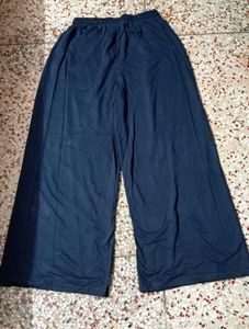 Comfortable Navy Palazzo Pants