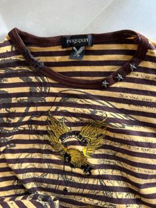 y2k ringspun striped tee