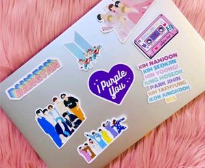 BTS Stickers (Pack Of 10)