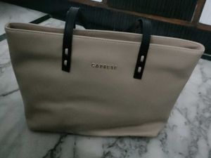 Caprese Jerry Laptop Compatible Tote Large Bag