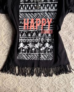 Punk Fringed T-Shirt