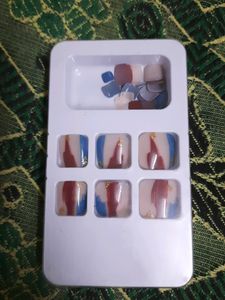 Reusable|Washable Korean TOE NAILS - Set Of 24