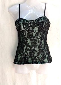 Gothic Lace Camisole Top