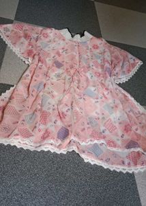 Pink Floral Print Maxi Dress