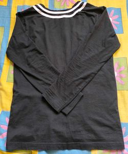 Striped Black Cardigan