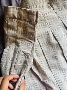 Plaid Mini Skirt
