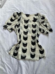 Black Cat Top