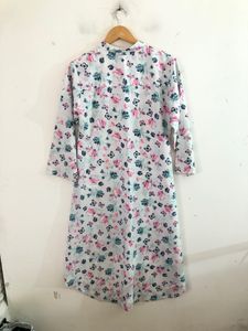 White Printed Kurta(Women’s)