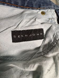 Seanjohn Men's Blue Denim Jeans