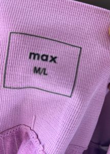 Light Purple Ribbed Leggings