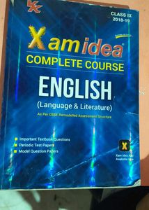 Xam Idea Complete Course English Class IX