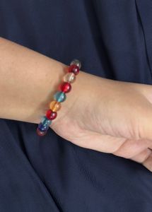 Colourful Beaded Bracelet (flexible)
