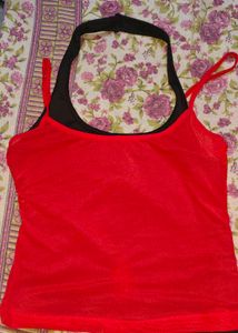 colour block tank top