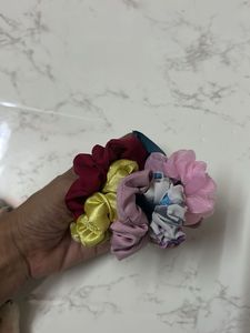 Fuzzy Headband &amp; Scrunchie Set