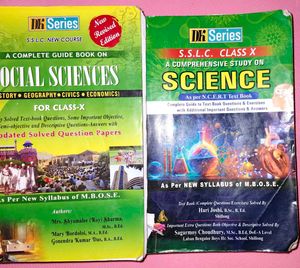 Class X Social Sciences &amp; Science Books(MBOSE)