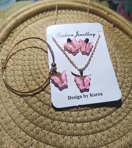 Butterfly Jewellery Set