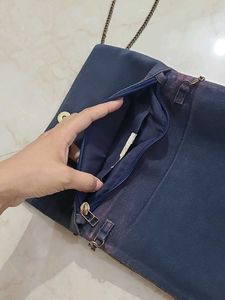 Exported Beaded Ethnic Clutch with Chain