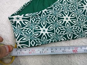 Green &amp; White🥰 Patterned Bikini Bottoms