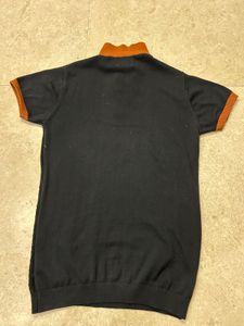 Men's Navy Black Polo T-Shirt