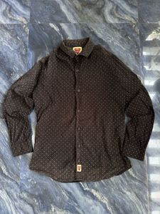 Classic Black Polka Dot Shirt