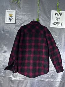 Cozy Plaid Fleece Sherpa  Lined Jacket shirt