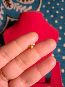 Elegant Gold 18crt nosepin