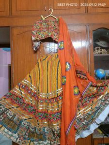 Vibrant Embroidered Lehenga Choli Set