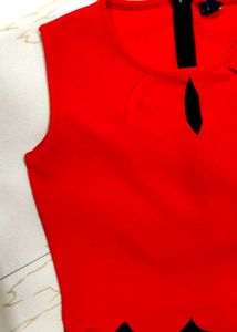 Red And Black Dress