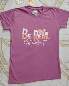 Women's "Be Real Not Perfect" T-Shirt