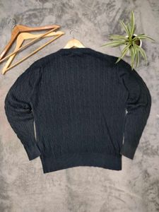 US Polo Cable Knit Sweater