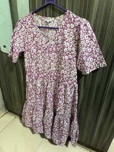 Little Floral Lilac Dress!