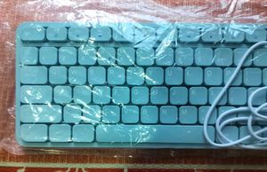 Portronics Wired Keyboard - Blue