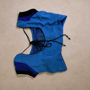 Elegant Blue Saree