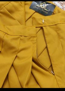 Pleated Mini Skirt