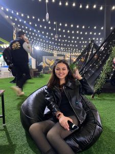 Black Faux Leather Moto Jacket