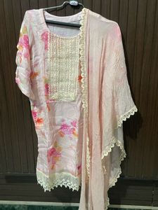 Beautiful Floral Print Kurta