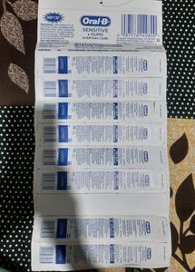 6+2=8 ORAL-B SENSITIVE &amp;GUMS EXTRA SOFT TOOTHBRUSH