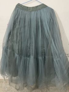 Stunning Blue Sequined Lehenga Choli