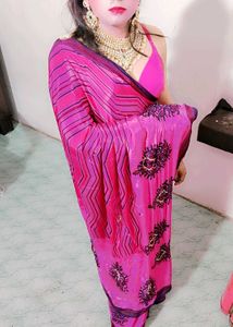 crepe silk saree soft fabric stone work