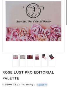 ROSE LUST PRO EYESHADOW PALETTE