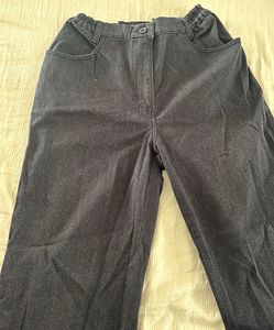 Dark Wash Wide Leg Pants