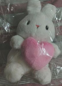 Miniso Adorable Plush Bunny with Heart Collectible