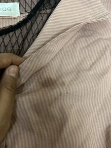 Striped Pink Blouse