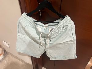 Light Blue Chino Shorts