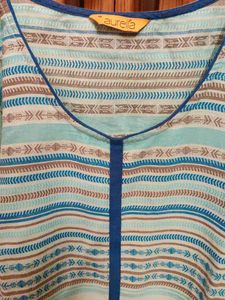 Aurelia kurta, worn three to four times