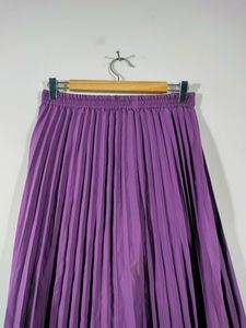Purple Casual Skirt (Women's)